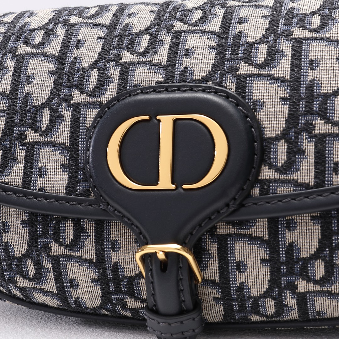 Dior Bobby East-West Bag Blue Dior Oblique Jacquard